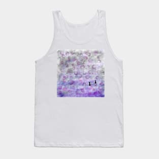 Wall of purple bubbles Tank Top